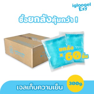 igloogel เจลเก็บความเย็นยกลัง 60 ชิ้น ice pack เจลแช่เย็น igloogel Ezy 300g เกรดอุณหภูมิ 0 ˚c