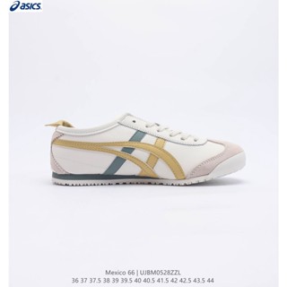 Asicsclassic Old Brand Onitsuka Tiger Mexico 66 รองเท้ากีฬา รองเท้าวิ่งจ๊อกกิ้ง สไตล์วินเทจ คลาสสิก สําหรับผู้ชาย และผู้หญิง