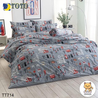 Toto ผ้านวม (ไม่รวมผ้าปูที่นอน) พิมพ์ลาย กราฟฟิก TT714 #โตโต้ ผ้าห่ม