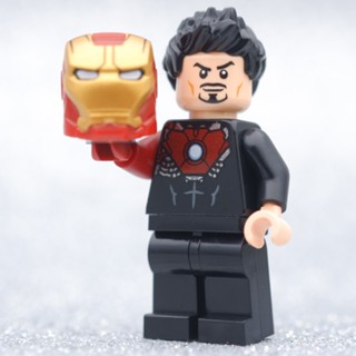 LEGO Tony Stark Iron Man Suit HERO MARVEL - LEGO เลโก้ มินิฟิกเกอร์ ตัวต่อ ของเล่น