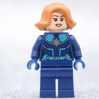 LEGO Captain Marvel SDCC HERO MARVEL - LEGO เลโก้ มินิฟิกเกอร์ ตัวต่อ ของเล่น