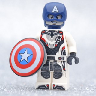 LEGO Captain America Avenger Suit HERO MARVEL - LEGO เลโก้ มินิฟิกเกอร์ ตัวต่อ ของเล่น