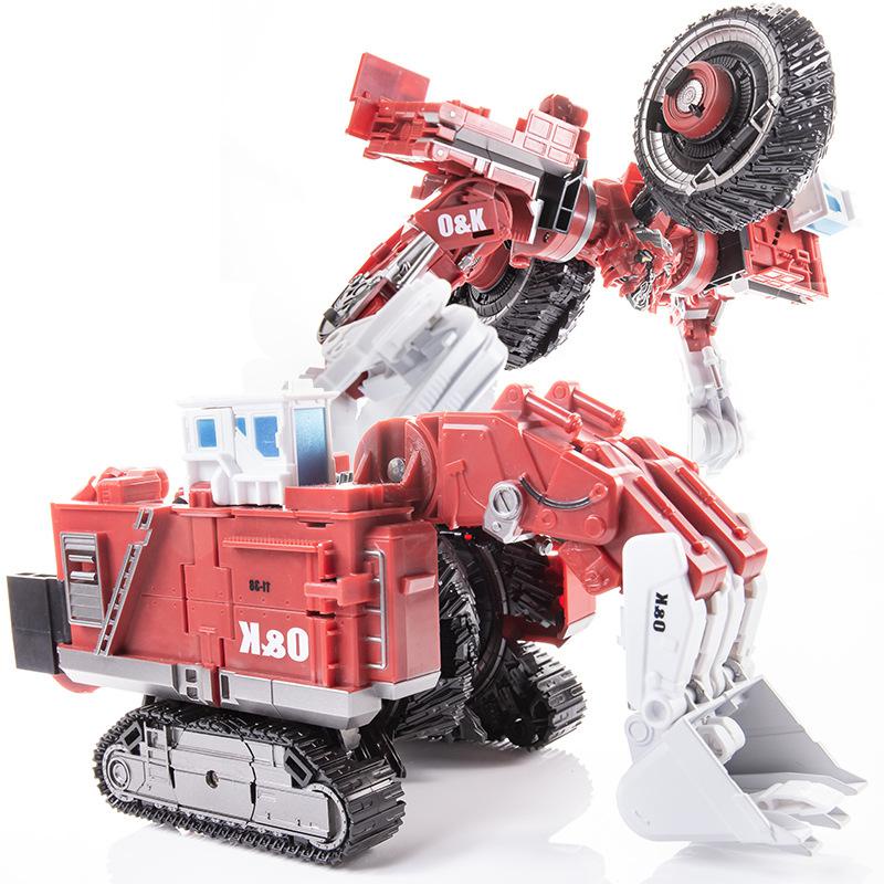 AOYI NEW 8 IN 1 Oversize 48CM Devastator Toy Transformation Cool Anime G1 Action Figure Classic Movie Robot Car Model Ki