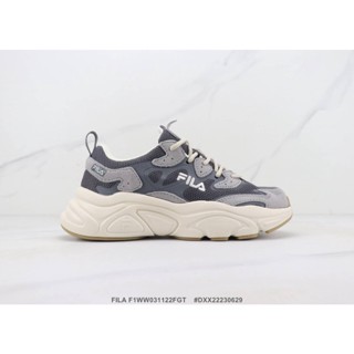 Fila F1WW ของแท้031122Fgt Fiele รองเท้าผ้าใบลําลอง เหมาะกับการวิ่ง เล่นกีฬา สไตล์เรโทร