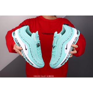 Original Nike air MAX 97 รองเท้ากีฬา รองเท้าวิ่ง คลาสสิก ป้องกันการสั่นสะเทือน