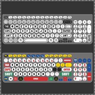 Yixi ฟิล์มป้องกันคีย์บอร์ด สําหรับ Logitech K780 Black Jue 325i Fude ik6650 Airlines K221