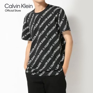 Calvin Klein  เสื้อยืดผู้ชาย รุ่น J319636 BEH สีดำ