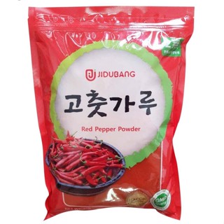 พริกป่นเกาหลี jidubang red pepper gochugaru big 고추가루 พริกป่นแบบหยาบ ขนาด size 1kg.