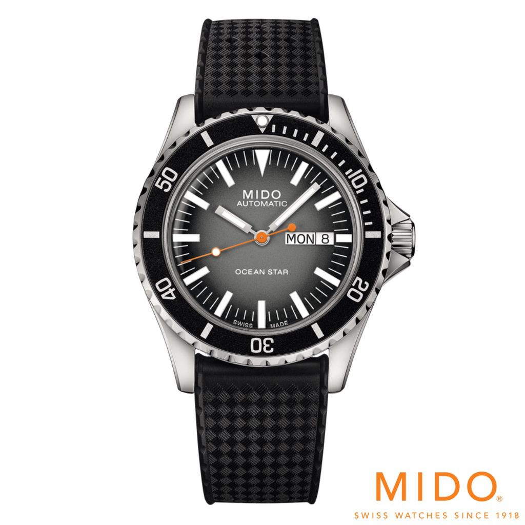 Mido Ocean Star tribute gradient watch model code m026.830.17.081.00