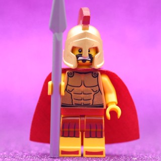 LEGO Spartan Warrior Series 2 *used ( สินค้ามือสอง )  LEGO เลโก้ มินิฟิกเกอร์ ตัวต่อ ของเล่น