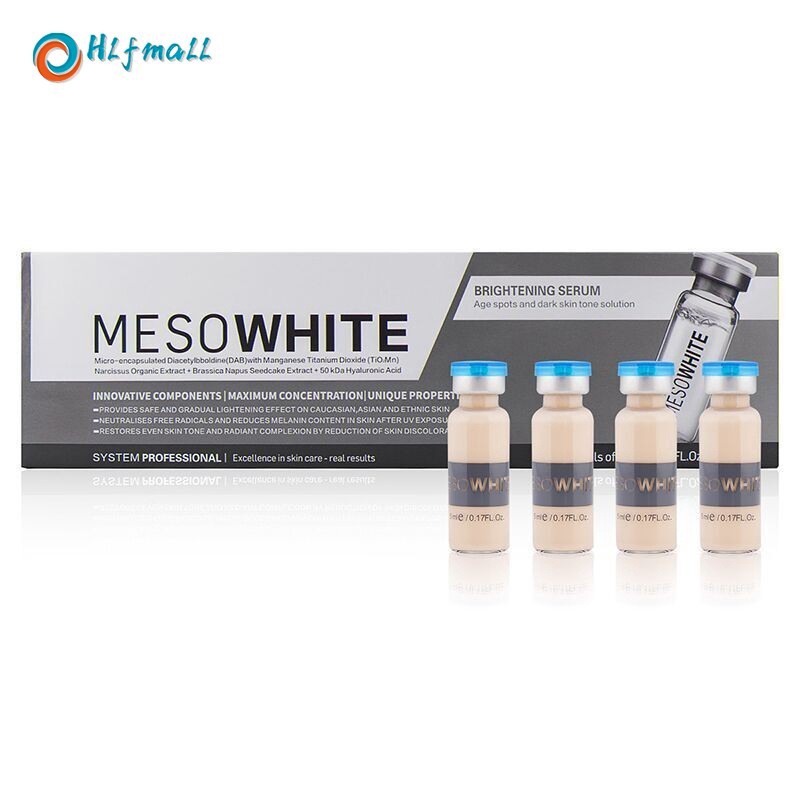 MESO WHITE 10pcs 5ml BB Glow Cream Brightening Serum Natural Nude Make Up Foundation