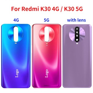 ใหม่ เคสแบตเตอรี่ด้านหลัง พร้อมเลนส์กล้อง แบบเปลี่ยน สําหรับ Xiaomi Redmi K30 4G 5G