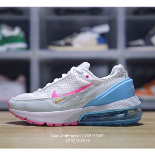 N_ike Air Max รองเท้าผ้าใบลําลอง กันลื่น สีดํา