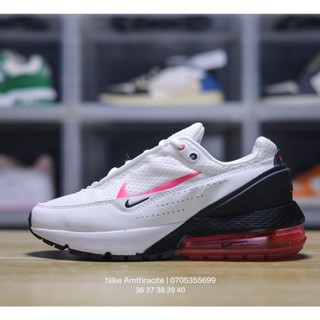 N_ike Air Max รองเท้าผ้าใบลําลอง กันลื่น สีดํา