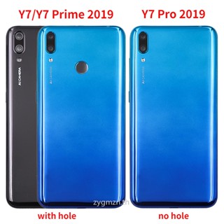 เคสแบตเตอรี่ ด้านหลัง พร้อมเลนส์กล้อง แบบเปลี่ยน สําหรับ Huawei Y7 Prime Y7 2019 Y7 Pro 2019