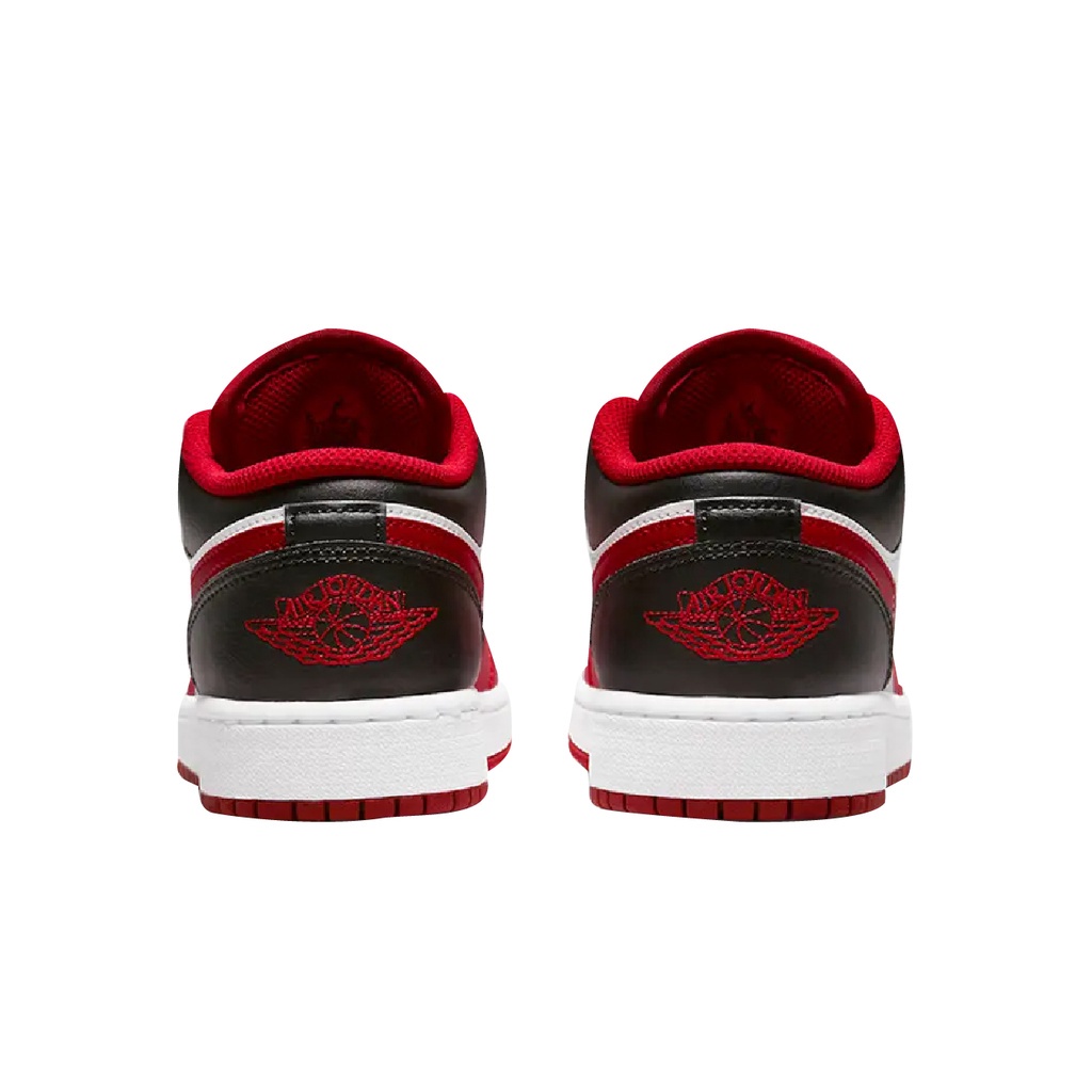 ✑Nike Air Jordan 1 Low Reverse Black Toe (GS)รองเท้าผ้าใบผู้ชาย