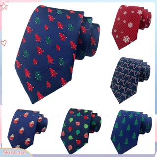 [SK] Necktie Christmas Tree New Year Tie Exquisite