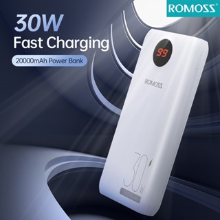 Romoss Sw20S Pro พาวเวอร์แบงค์ Pd30W ชาร์จเร็วมาก 20000Mah