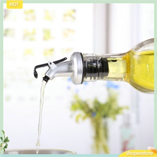 (shopeestore) Oil Sauce Vinegar Bottle Flip Cap Stopper Dispenser Pourer Faucet Kitchen