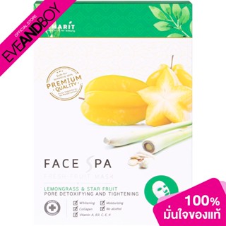 AMARIT - Fresh Fruit Mask Pore Detoxifying And Tightening (25ml.) แผ่นมาส์กหน้า