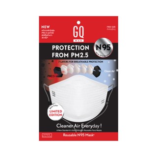 GQ - Liquid Repellent Reusable Anti PM2.5 Mask (1 pcs)