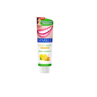 SPARKLE - Double White Toothpaste Tube Lemon Soda 100 g.