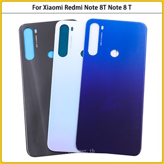 ใหม่ ฝาครอบแบตเตอรี่ ด้านหลัง แบบเปลี่ยน สําหรับ Xiaomi Redmi Note 8T Note8T