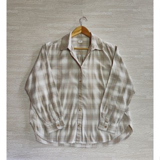 Uniqlo เสื้อเชิ้ตแฟลนแนล (Flannel) Size XL หญิง มือ2