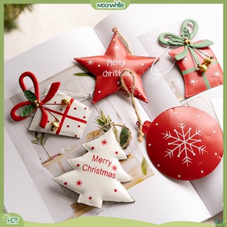 (MOONWHITE) จี้ตัวอักษร Merry Christmas สําหรับแขวนตกแต่งต้นคริสต์มาส