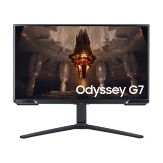 MONITOR (จอมอนิเตอร์) SAMSUNG ODYSSEY G7 LS28BG700EEXXT - 28" IPS 4K 144Hz G-SYNC COMPATIBLE, FREESYNC PREMIUM PRO}