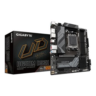 อุปกรณ์คอมพิวเตอร์ # MAINBOARD (เมนบอร์ด) GIGABYTE B650M DS3H (SOCKET AM5) (MICRO-ATX)