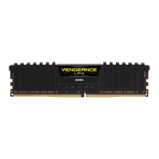 แรมสำหรับคอมพิวเตอร์ {} 16GB (16GBx1) DDR4 2666MHz RAM (หน่วยความจำ) CORSAIR VENGEANCE LPX (BLACK) (CMK16GX4M1A2666C16)