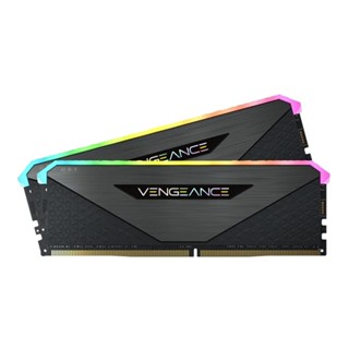 คอมพิวเตอร์ ] 32GB (16GBx2) DDR4 3600MHz RAM (หน่วยความจำ) CORSAIR VENGEANCE RGB RT (BLACK) (CMN32GX4M2Z3600C18)