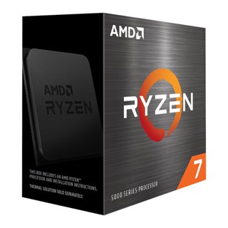 อุปกรณ์คอมพิวเตอร์ } CPU (ซีพียู) AMD RYZEN 7 5700X 3.4 GHz (SOCKET AM4) (ระบบระบายความร้อนไม่รวมอยู่ในสินค้า)