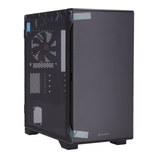 อุปกรณ์คอมพิวเตอร์  CASE (เคส) THERMALTAKE S100 TEMPERED GLASS (BLACK) (MICRO-ATX)