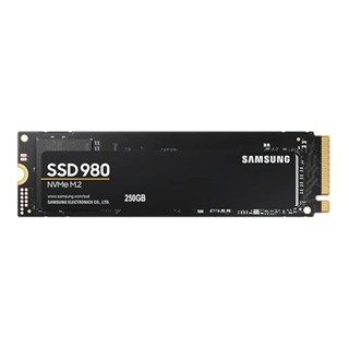 อุปกรณ์จัดเก็บข้อมูล  250 GB SSD (เอสเอสดี) SAMSUNG 980 PCIe/NVMe M.2 2280 (MZ-V8V250BW)