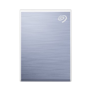 อุปกรณ์จัดเก็บข้อมูล # 2 TB PORTABLE SSD (เอสเอสดีพกพา) SEAGATE ONE TOUCH SSD (BLUE) (STKG2000402)