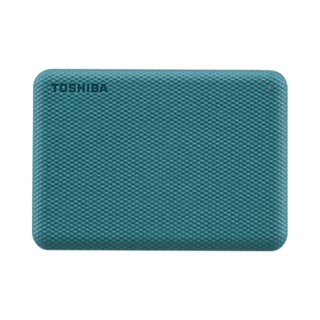 อุปกรณ์จัดเก็บข้อมูล  4 TB PORTABLE HDD (ฮาร์ดดิสก์พกพา) TOSHIBA CANVIO ADVANCE (GREEN) (HDTCA40AG3CA)