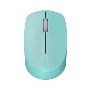 คีย์บอร์ด และเมาส์ || WIRELESS MOUSE (เมาส์ไร้สาย) RAPOO M100 GREEN