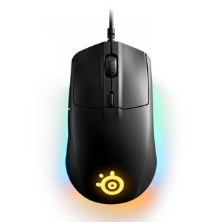 คีย์บอร์ด และเมาส์ :: MOUSE (เมาส์) STEELSERIES RIVAL 3 BLACK