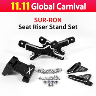 For SURRON Light Bee X Seat Riser Bracket Stand Set Kit Off-road Dirtbike Bicycle Motorcycle Accessories SUR-RON