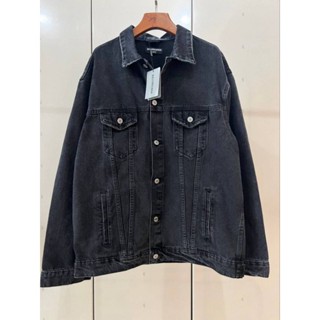 BALENCIAGA SPRAY DENIM JACKET