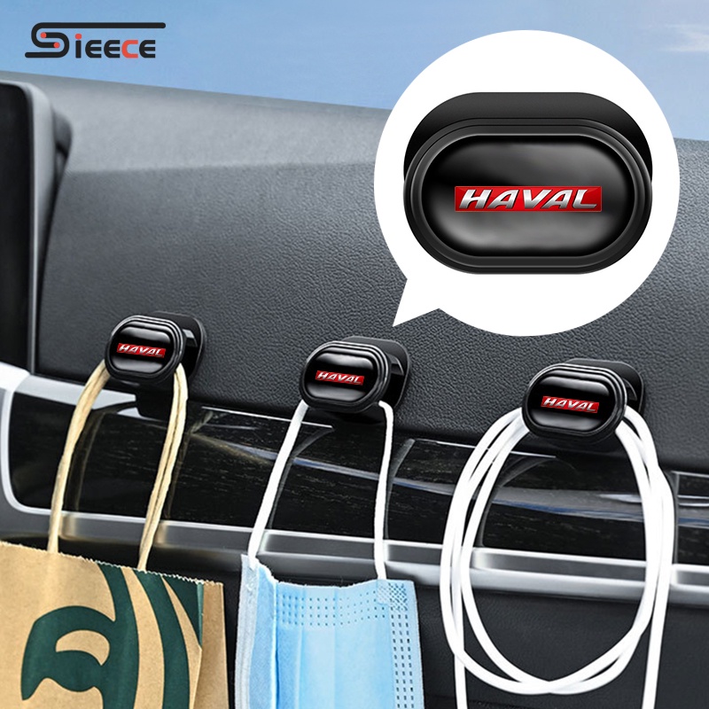 Sieece ตะขอแขวนของในรถ อเนกประสงค์ รถที่แขวน ของแต่งภายในรถยนต์ สำหรับ Haval H6 Jolion