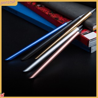 &lt;penstok&gt; ปากกาเบต้า อลูมิเนียมอัลลอย ไร้หมึก ผิวมันวาว