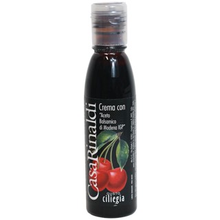 คาซ่ารินัลดิซอสบัลซามิคกลิ่นเชอร์รี่ 150มล.  /  Casa Rinaldi Balsamic Glazed with Cherry in Squeeze Bottle 150ml.