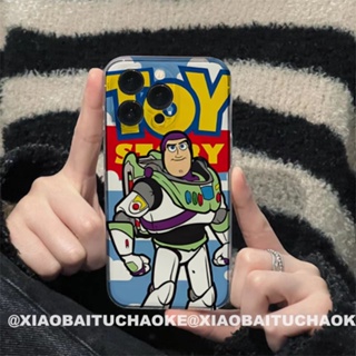 Buzz Lightyear เคสโทรศัพท์มือถือนิ่ม แบบใส ลายสตรีทแวร์ สําหรับ Iphone Apple 14PROMAX 13 11 12 XR 7 8plus