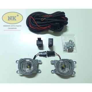 ไฟตัดหมอก โตโยต้า รีโว่ 20 รุ่นไฟ LED SET R+L พร้อมสายไฟ / Toyota Revo 20 LED (ข้างขวา+ข้างซ้าย)