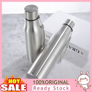 [B_398] Water Bottle Portable Leak-Proof 750/1000ml Stainless Steel Bottle for Household