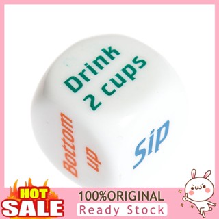 [B_398] Creative Drinking Wine Mora Dice Games Gambling Drink Decider