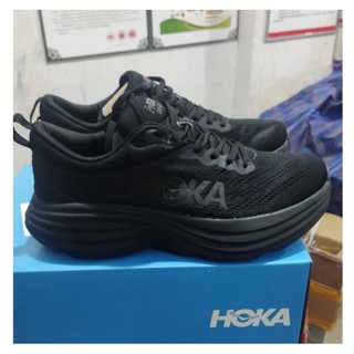 [พร้อมส่ง] ใหม่ HOKA ONE Bondi8 รองเท้าวิ่ง ดูดซับแรงกระแทก สีดํา 2022